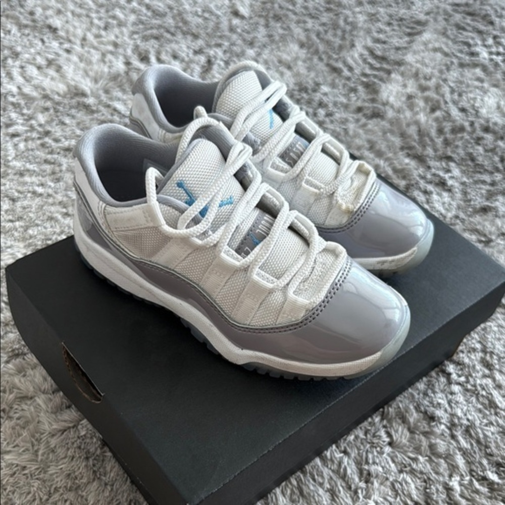 Jordan Stylish Gray and White Sneakers